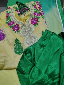 Elegant Embroidered Kurta Set