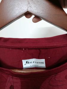 Maroon T-shirt