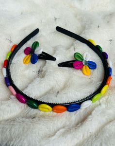 RUDIKAA- Hairband &amp; Pin Combo Set