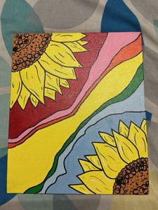 Sunflower Painting