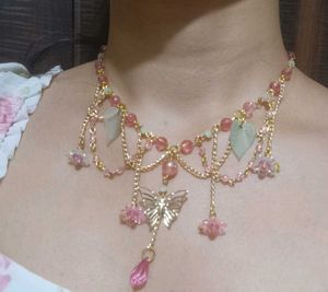 Fairy Garden Handmade Necklace
