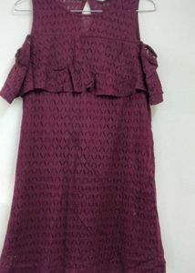 Cold Shoulder Dress