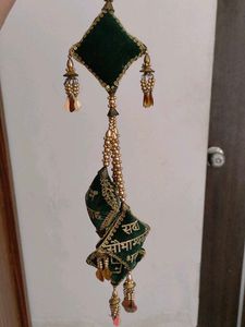Personalized Bridal Kamarbandh – With Groom&#39;s Name