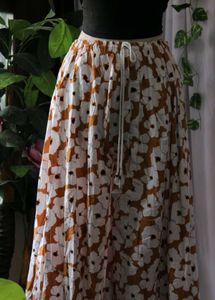 Floral Print Adjustable Pants