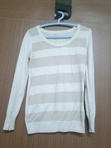 Striped Sparkle Sweater