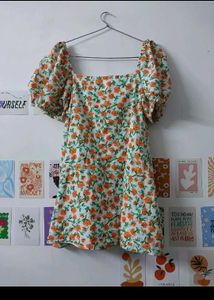 Floral Cottage Core Dress