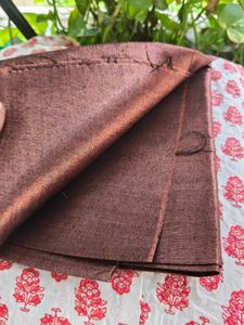 Bronz Coloured Beautiful Blouse Piece