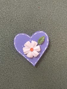 Floral Fridge Magnet 🤍 💜