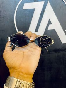 Stylish Silver Frame Sunglasses