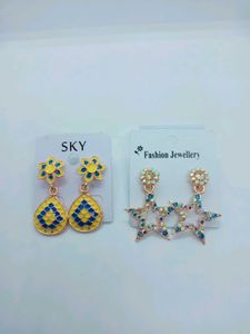 Brand New Earring Combo With FREE COURIER POD BAGS