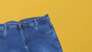 M@97 Size-32 Blue Denim Jeans