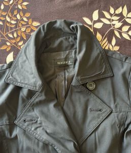 Stylish Black Trench Coat