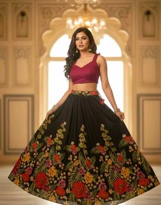 Floral Lehenga Choli Set