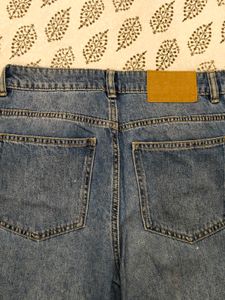Wide Leg Denim Jeans