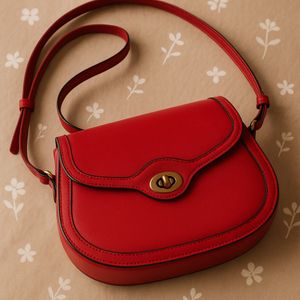 Red Crossbody Bag