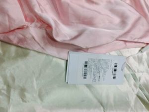 Pink Satin Halter Top