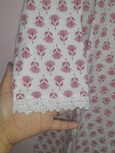 Floral Print Kurta