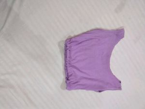 Crop Top🍇 ( size xs-s, stretchable fabric)