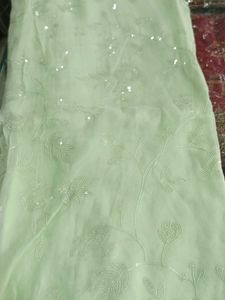 Elegant Mint Green Salwar Kameez Set