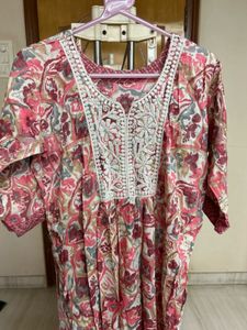 Floral Print Cotton Dress