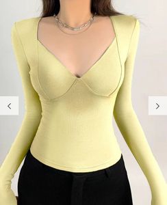 Long Sleeve V-Neck Top