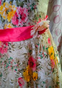 Beautiful Floral Gown