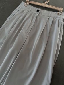 Pastel Blue Highwaist Premium Trouser