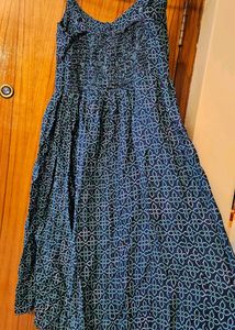 Womens Strap Midi Dress Sleeveless Casual Dres