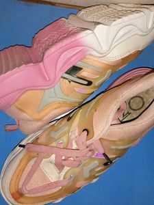 White And Pink Shoes For Girls