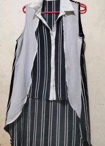 Striped Sleeveless Top