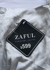 Grey Satin Crop Top 🩶