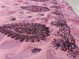 Elegant Pink Saree