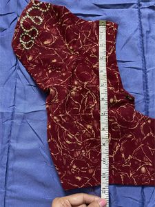 Beautiful Maroon Color Saree