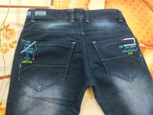 Dark Blue Denim Jeans