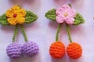 Colorful Flower Keychain