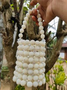 Beaded  Handmade Crystals Bag