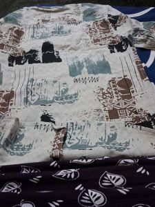 Grey H&amp;Y Patterned Shirt