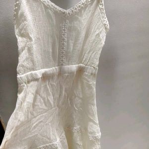 White Hot Dress Party Wear   Casual Wea