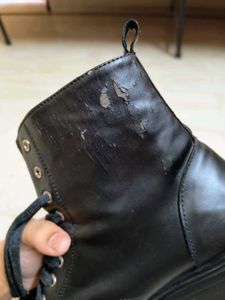 Adorly Lace Up Ankle Length Boots