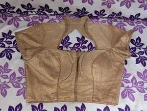 Golden Beautiful Design Like Wedding Blouse