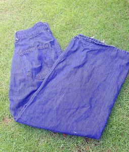 Wide Leg Denim Pants