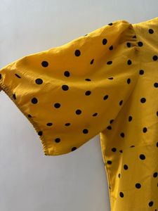 Polka Dot Midi Dress-XL