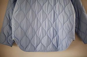 Zara Blue Quilted Jacket