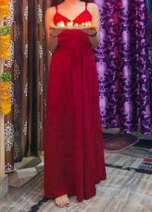 Red One Piece Full Length
