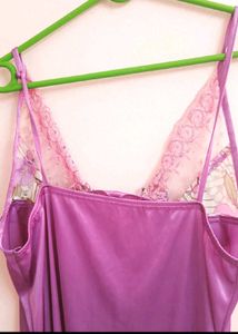 Floral Purple Robe