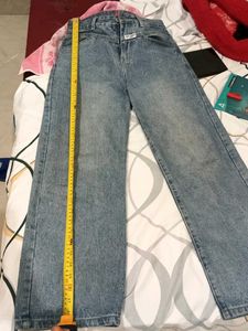Wide Leg Denim Jeans