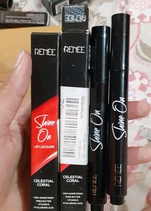 MYGLAM &amp; RENEE LIPSTICKS AND EYESHADOWS