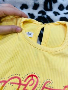 Girls Yellow Dress 👗