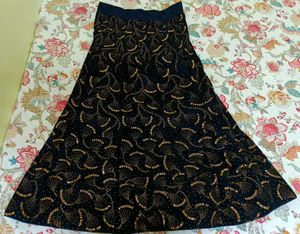🌷Navy Blue Velvet Lehenga 💕💎