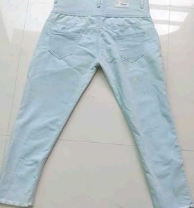High Waisted Light Wash Jeans